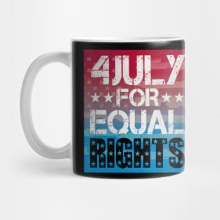 Women's patriotic 4th july for Equal Rights Mug